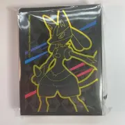 Pokemon TCG Lucario Crown Zenith Premium Card Sleeves 65 ct Black New