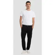 Replay Mens Slim Jeans Fit Jaan Black
