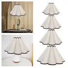 Petal Cloth Table Lamp Shade Fashion Lamp Cover for Floor Lights Dining Room