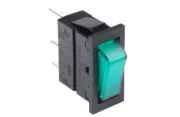 Arcolectric (Bulgin) Ltd Illuminated SPST, On-Off Rocker Switch Panel Mount