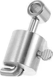Zerodeko Barbecue Spit Weights Stainless Steel Tool for Rotisserie Balance Portable BBQ Spit Accessory for Steady Support Easy Installation and Cleaning for Outdoor Picnics and Camping