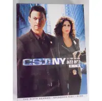 在飛比找PChome商店街優惠-CSI:犯罪現場 紐約-(第六季)--蓋瑞辛尼斯＆美琳娜卡娜