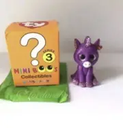 TY Beanie Boos Mini Boo AMETHYST the Purple Unicorn Series 3 Collectible Figure