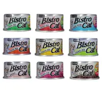 在飛比找蝦皮商城優惠-【SEEDS Bistro cat】 特級銀健康貓餐罐80g
