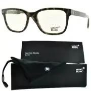 NEW!! MONTBLANC MB0705 005 Black Horn Full Rim Mens Optical Frame