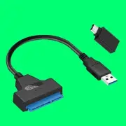 High Quality Durable USB 3.0 to SATA Hard Driver Cable + Type C USB 3.0 Adaptor