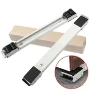 2 pc Washing Machine Stand Mobile Base Adjustable Furniture Base Bracket Movers