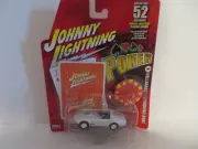 Johnny Lightning Poker #6 1968 Chevrolet Chevy Corvette White 2005 MOC