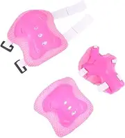 HONMEET 1 Set/6pcs Wrist Guards for Roller Skating Gears for Kids Wrist Guards for Roller Skating Kids Scooter Knee Guard Roller Skating Pad Skateboard Gear Blue Protective Gear