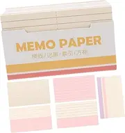 Angoily 180 Sheets Colored Index Cards for Studying Lined Note Cards Portable and Flashcards for Students Teachers Home Office Use for Quick Reminders