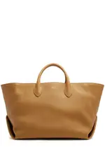 Khaite Amelia Medium Leather Tote - Camel One Size