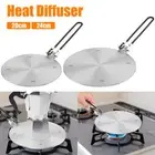 Heat Diffuser Plate 20/24cm Stainless Steel Induction Plate Adapter RoNWP