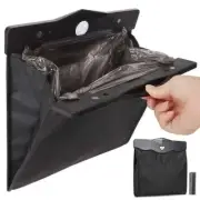 WATERPROOF Car Trash Can Litter Bin Garbage Bag Waste Storage Organizer Pocket