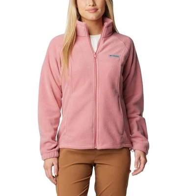 Columbia Womens Benton™ Springs Full Zip, Pink Agave, Small US