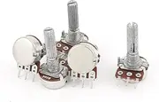 Aexit (Potentiometer) Pcs B20K Type 20K Ohm Terminal Single Linear Rotary (21ry863qf248) Taper Potentiometer