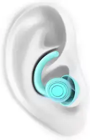 Ear Plugs Noise Cancelling Soft Silicone Ear Plugs for Sleep, 2Pair Earplugs Sou