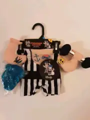 New Thrills & Chills S Pet Dog Or Cat Strongman With Blue Wig Halloween Costume