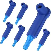 Alipis 6pcs Brake Fluid Exchange Connector Tool for Efficient Brake Fluid Changer and Pump Oil Bleeder Durable Pneumatic Design for and Versatile Liquid Operations