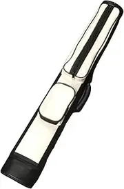 TYZYAGPGNL Pool Cue Case 4 Holes 2butts 2Shafts Carry Outdoor with Zipper Pouch Organizer Organizing Billiard Pool Cue Stick Carrying Bag Snooker Accessories