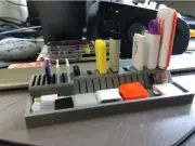 USB, SD and Micro SD Card Holder w/tray Desktop Organizer - 3D Printed - Znet3D