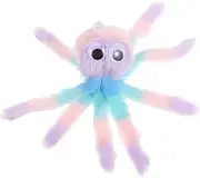 POPETPOP Plush Octopus Cat Interactive Chew for Kittens Engaging Rainbow Design for Playtime Chewing and Scratching for Halloween Christmas Fun