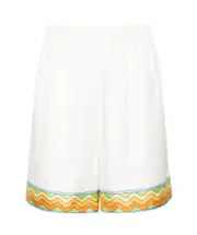 Casablanca Afro Cubism Tennis Club Shorts S,XS,M White