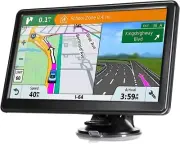 GPS Navigation for Car, 2025 Map 7 Inch Touch Screen Car GPS 256-16GB, Voice Tur