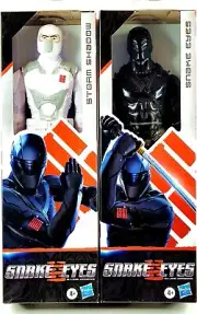 G.I. Joe Origins 12" Action Figures Toy Set of 2 -Snake Eyes & Storm Shadow 2020