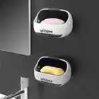 free Perforated Soap Dish Storage Rack Bathroom kitchen Accessories