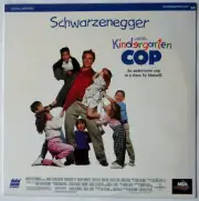 Arnold Schwarzenegger "Kindergarten Cop" Sealed Comedy Crime Thriller Laserdisc