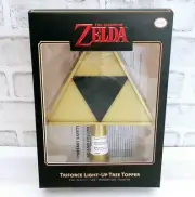 Legend of Zelda Triforce Tree Topper Light Up Nintendo Christmas Decor NEW