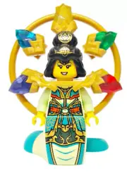 NEW Lego Monkie Kid Nuwa Minifigure! mk158! 80058! Includes All Stones!