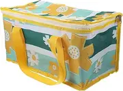HYTROVE Outdoor Insulated Picnic Food Storage Pouch Zipper Seal Bento Basket for Work School Camping and Outdoor Activities Capacity Design