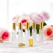 YU FENG 12pcs Glass Bottle Perfume Atomizer Refillable Spray Empty Perfume Fine