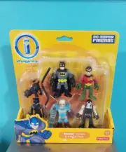 Imaginext DC Super Friends Batman Heroes & Villains Pack Bane Catwoman Freeze