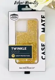 Apple iPhone 5.4" Twinkle Gold Phone Case iPhone 12 Mini NEW