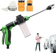 High Pressure Cleaner, Powerful Pressure Washer Tool, Compact Design, Rotatable Multifunctional Cleaning Accessory for Outdoor Use, Patios, Fences, Boats, Driveways and Vehicles