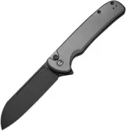 NEW Civivi Chevalier Button Lock Gray Folding Knives