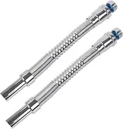 BQLZR Expandable Flexible P-Trap Pipe 1-1/4" for Kitchen Sink Shampoo Bowls Pack of 2