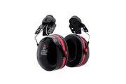 3M Peltor EarMuffs Class 5+ Cap Attach H10P3G/H540P3GS/E (Black/Red)