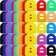 TrelaCo 160 Pcs 160 Pcs Adhesive Patches for G6 Waterproof Adhesive Patches Compatible with Omnipod Pre Cut Back Paper Continuous Glucose Monitor Protection Cover for 10-14 Days, 10 Colors
