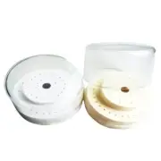 1PC 60 Holes Slots Round Bur Holder Block Case Holder Dental Instrument (White)