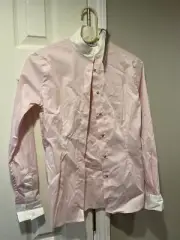 Alessandro Albanese - AA - Long Sleeve Pink Horse Show Shirt - Ladies XS - NEW