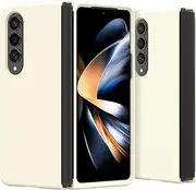 Araree Aero Flex Galaxy Z Fold 4 Case with Hinge Protection, Slim Protective Cover (TPU), Compatible with Galaxy Z Fold 4 5G - Cream