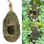 Outdoors Bird Nest Natural Garden Decoration Mini for Garden Outside Home