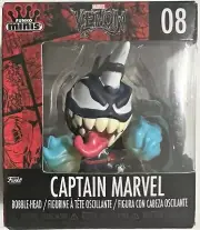 Funko Minis Marvel Venom CAPTAIN MARVEL 08/10 Bobble Head NEW