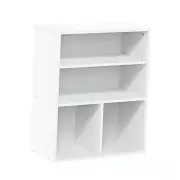 Pasir 3 Tier Display Bookcase 3-Tier Wide White