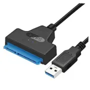 SATA to USB 3.0 Adapter Cable for 2.5 inch Hard Drive HDD/SSD Data Black