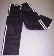 NEW! Cargo Pants Karate Pant with Pockets - Black & White - Krav Maga, Kung Fu