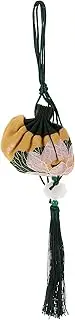 LIFKICH Scent Bag Decorative Sachet Container Chinese Style Wormwood Sachet Bag Lightweight Portable for Jewelry Dried Flowers Items Unique Design with Drawstring Closure
